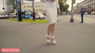 Джени Սմիթը լավագույն sexy girl փողոցում