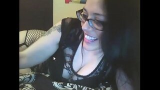 Fingering my ass og sprer seg fitte