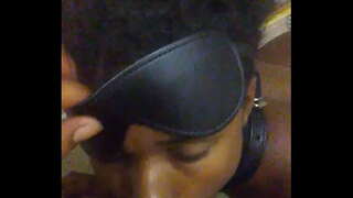 Ebony teen v otroctví sání bf dick