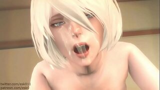 Sa laing yorha 2b pagtigum Nier Automata dili sa akong mga clips