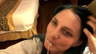 Edzino suĉas mian koko kaj invitas aliajn al # ali? i nin Tiam ricevas Du Cumshots kiel rekompenco Compilation - BunnieAndTheDude