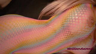 Busty Блондинка Уличница Мастурбира На Дълъг Леденцом На Клечка